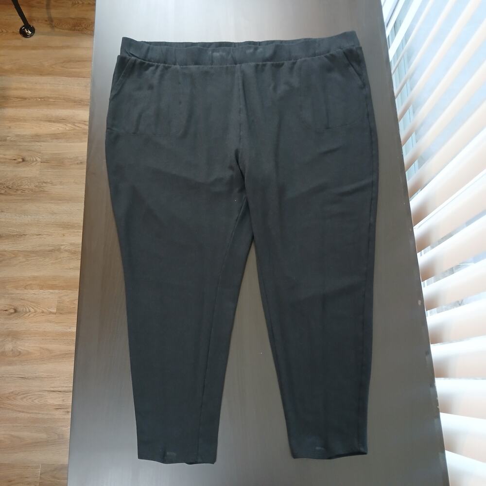 Torrid Full-Length Fleece-Lined Pocket Legging 5 black stretch plus comfy lounge - Picture 13 of 14